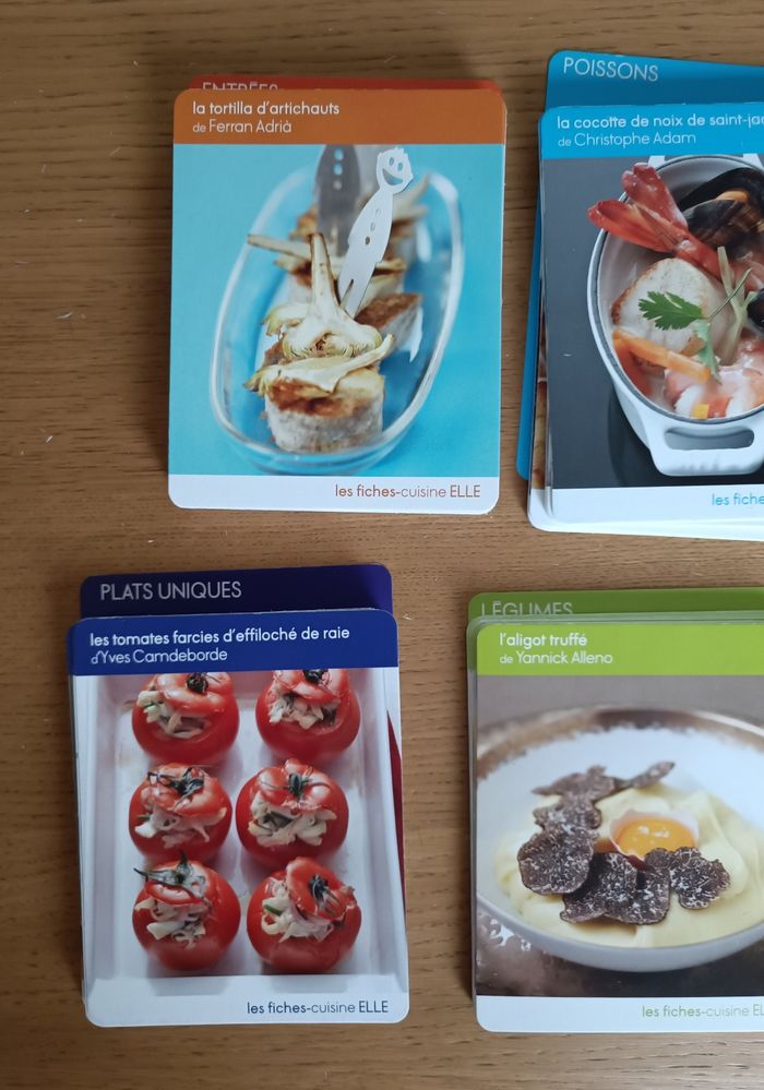 Coffret Elle " 150 recettes faciles des grands chefs " recette cuisine - photo numéro 6