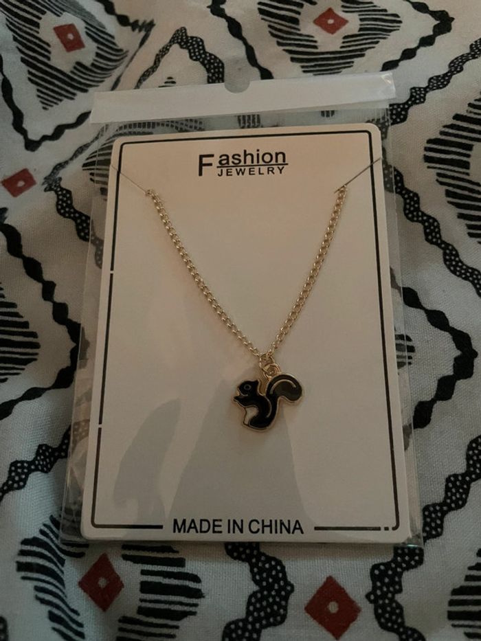 Collier écureuil