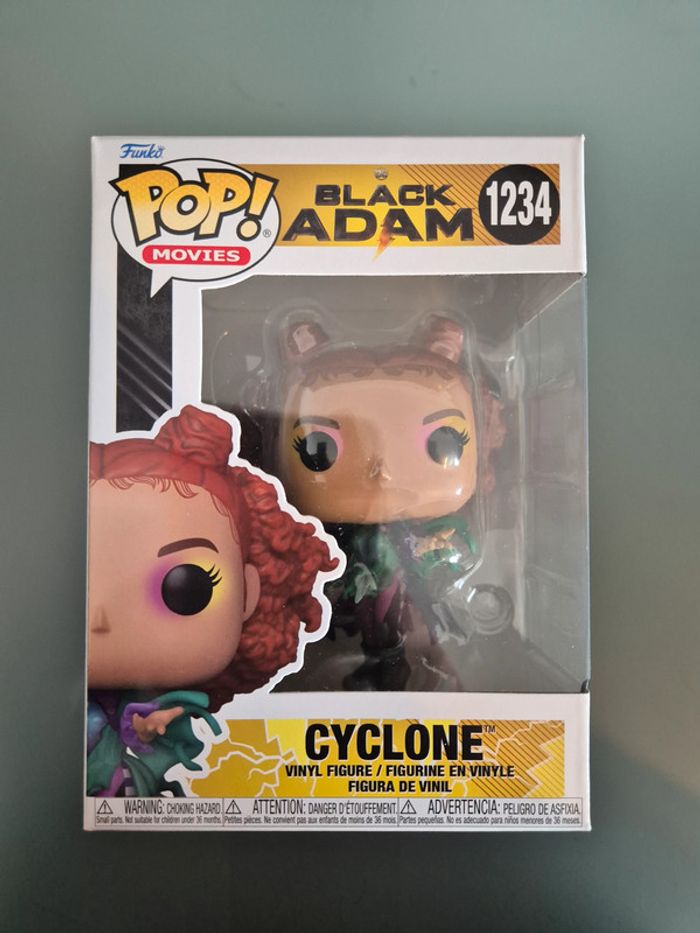 Figurine Funko Pop Movies Black Adam 1234 Cyclone - photo numéro 1