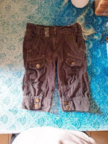 Pantalon court  3 ans 94 cm réglable