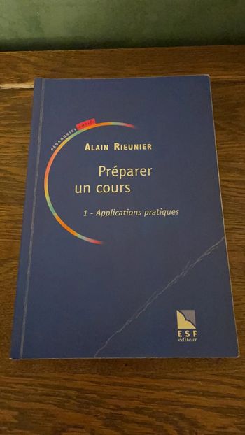 Préparer un cours - Alain Rieunier