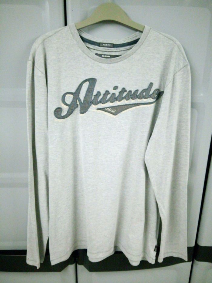 Tee-shirt manches longues - Blend - L - photo numéro 2