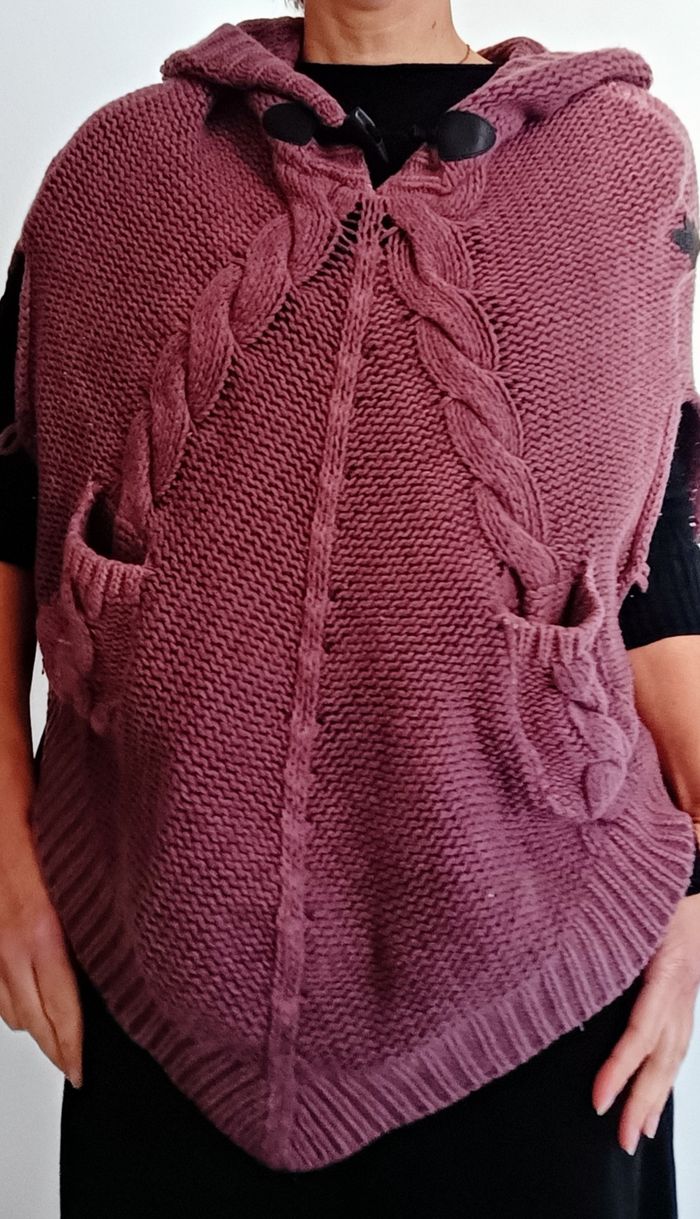 Poncho en laine Diesel - photo numéro 4