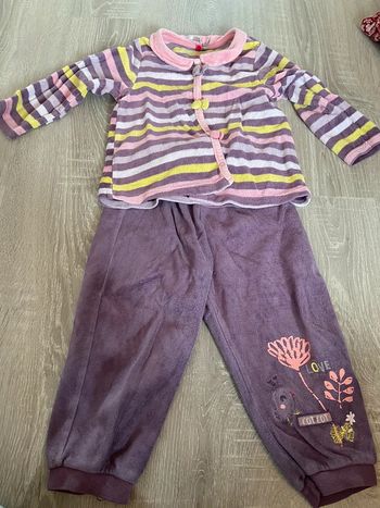 Pyjama 2 pièces orchestra fille 2 ans 23 mois 86 cm