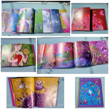 Livre grand format Ma Maison Bleue, Éditions Rue du Monde (40)