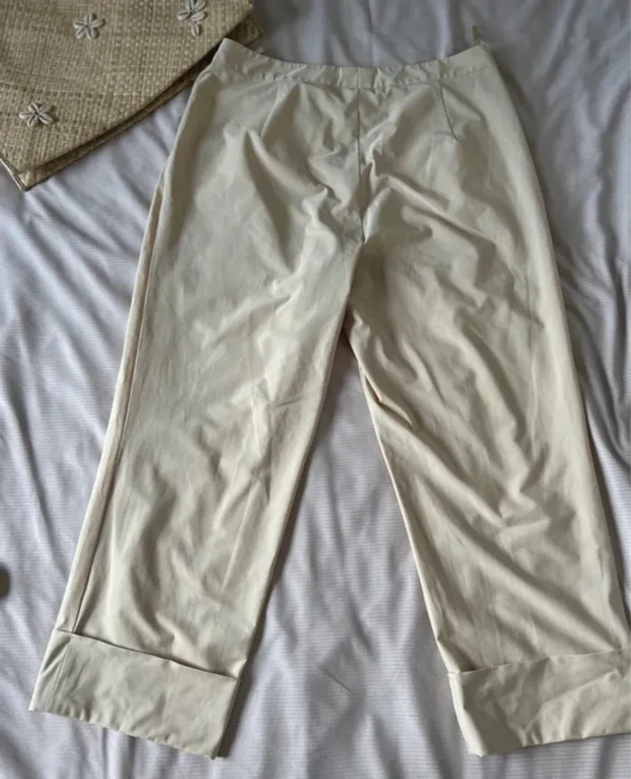 Pantalon courts apriori crème beige taille xxxl - photo numéro 2
