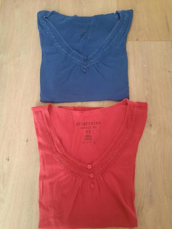 Lot de 2 t shirt manches courte M mexx
