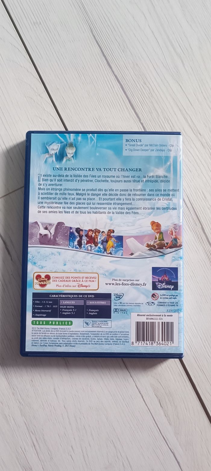 💿 DVD Disney n°105 Clochette et le secret des fées 💿 - photo numéro 2