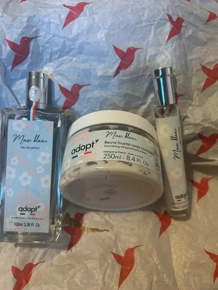 Coffret musc blanc adopt’