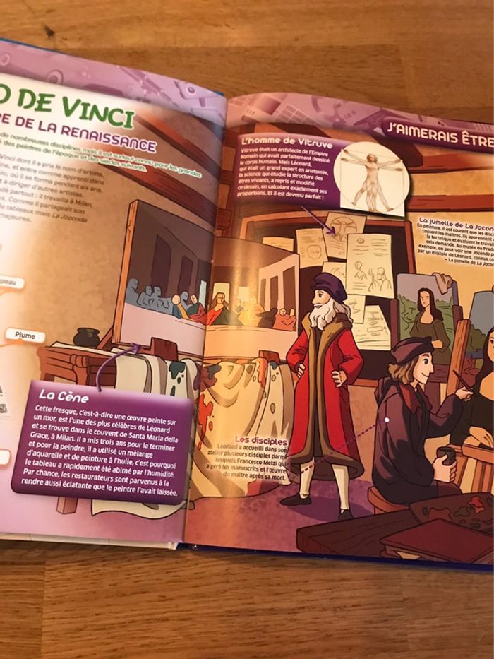 Livre Playmobil Aventures de l’histoire Numéro 55 Léonard de Vinci - photo numéro 7