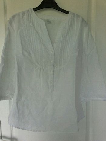 Tunique blanche taille 38