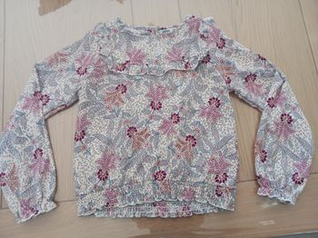 Blouse fleurie