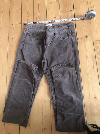 Jeans fin en velours