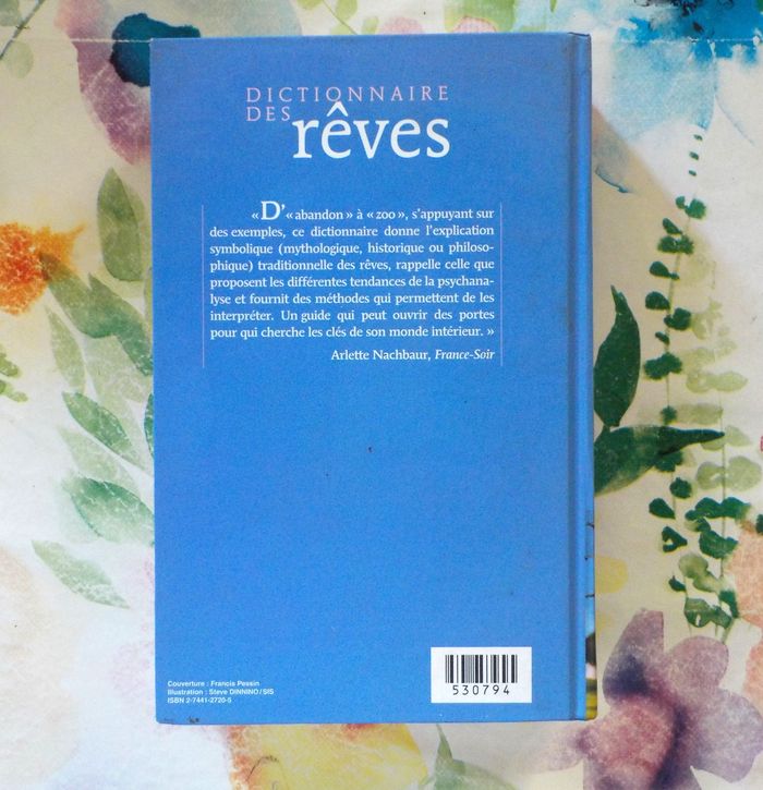 Dictionnaire des rêves par Hélène RENARD Ed. France Loisirs - photo numéro 3