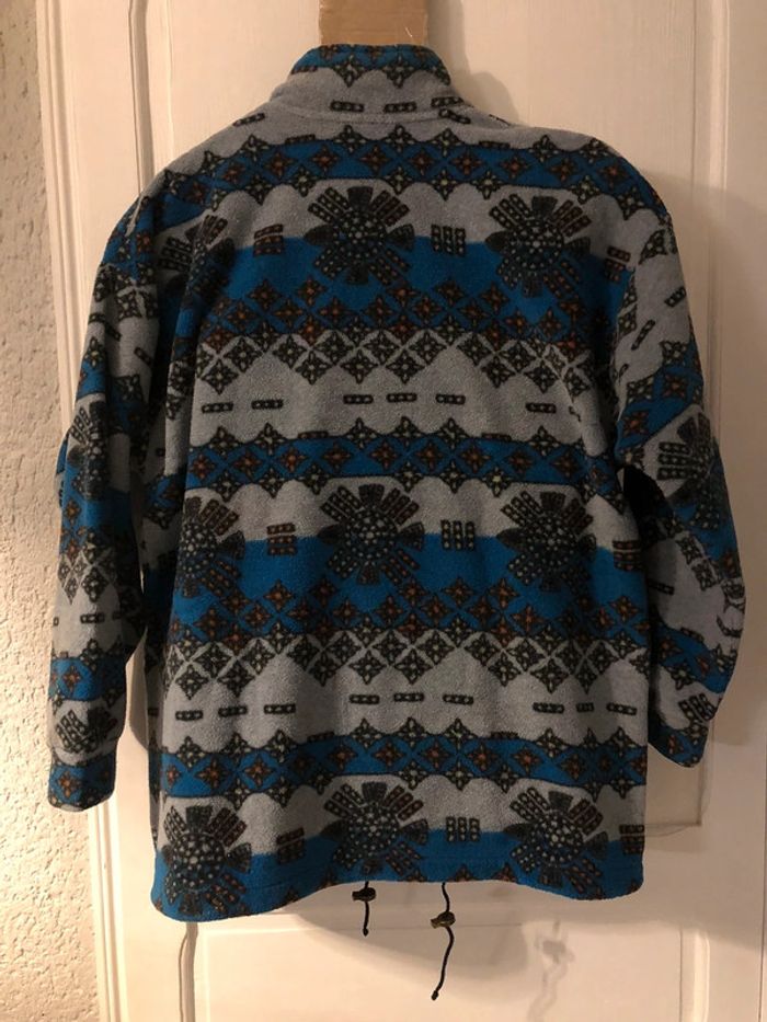 MM- Veste longue polaire « chrismas’s » T 3 (44/46) peu portée - photo numéro 2