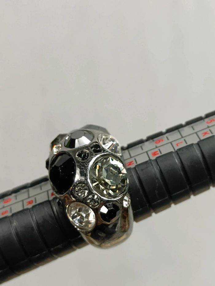 Bague argenté et strass | Agatha Paris | t. 55 - photo numéro 10