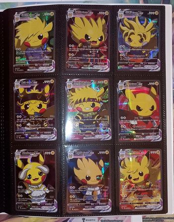 Cartes Pikachu Pokémon