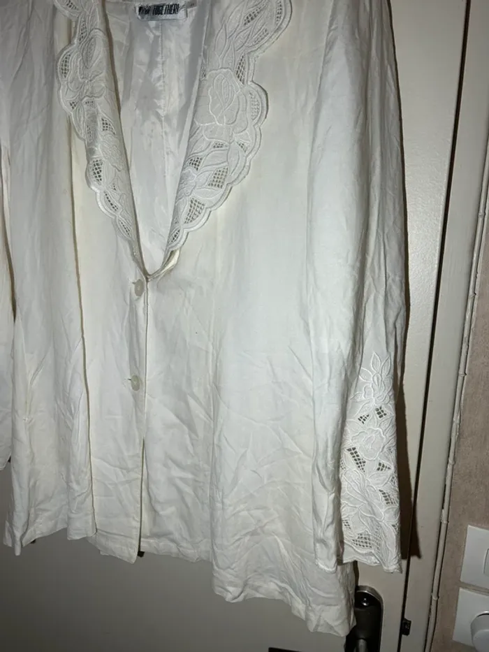 Blazer blanc together! - photo numéro 3