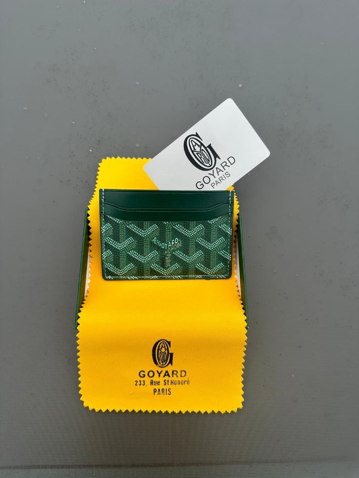 Porte carte goyard vert