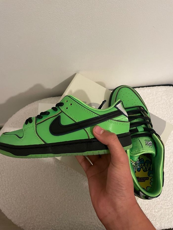 Dunk SB low super nana verte .Neuf. - photo numéro 2