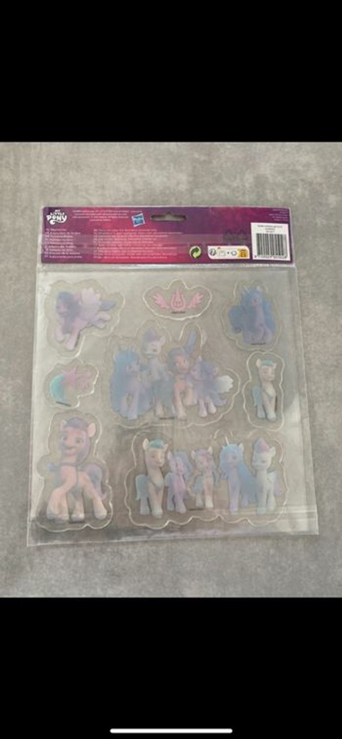 Stickers en gel pour fenêtre My little Pony - photo numéro 10