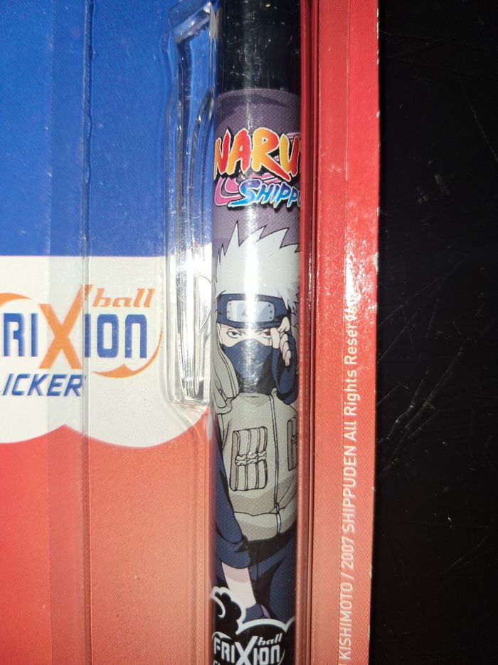 Lot de 4 stylos PILOT noir edition limitée Naruto - photo numéro 2