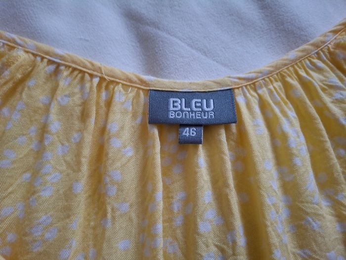 Blouse jaune t46 - photo numéro 3