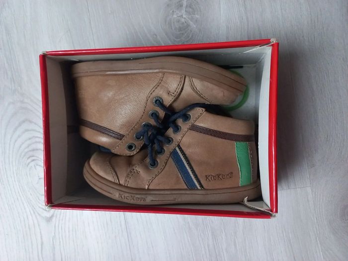 Chaussures pour bébé 23 Kickers - photo numéro 2