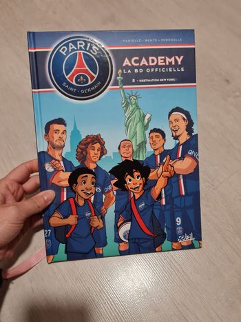 BD PSG Academy n°5 Destination New York ! 