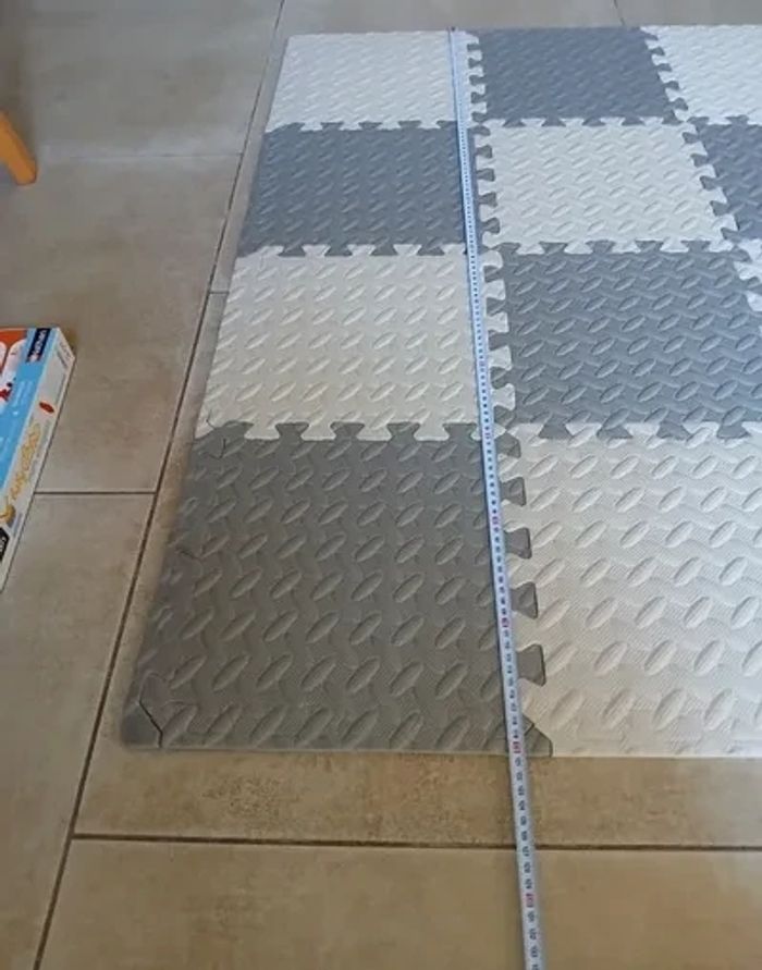 16 dalles en mousse pour bébé 120cmx120cm - photo numéro 2