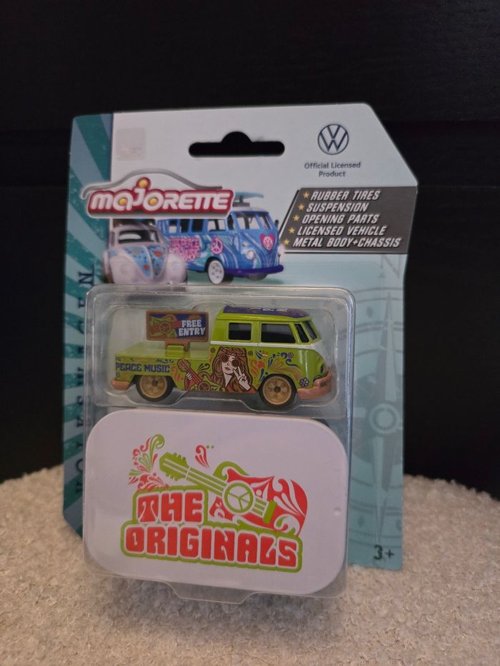 combi volkswagen t1 vert majorette
