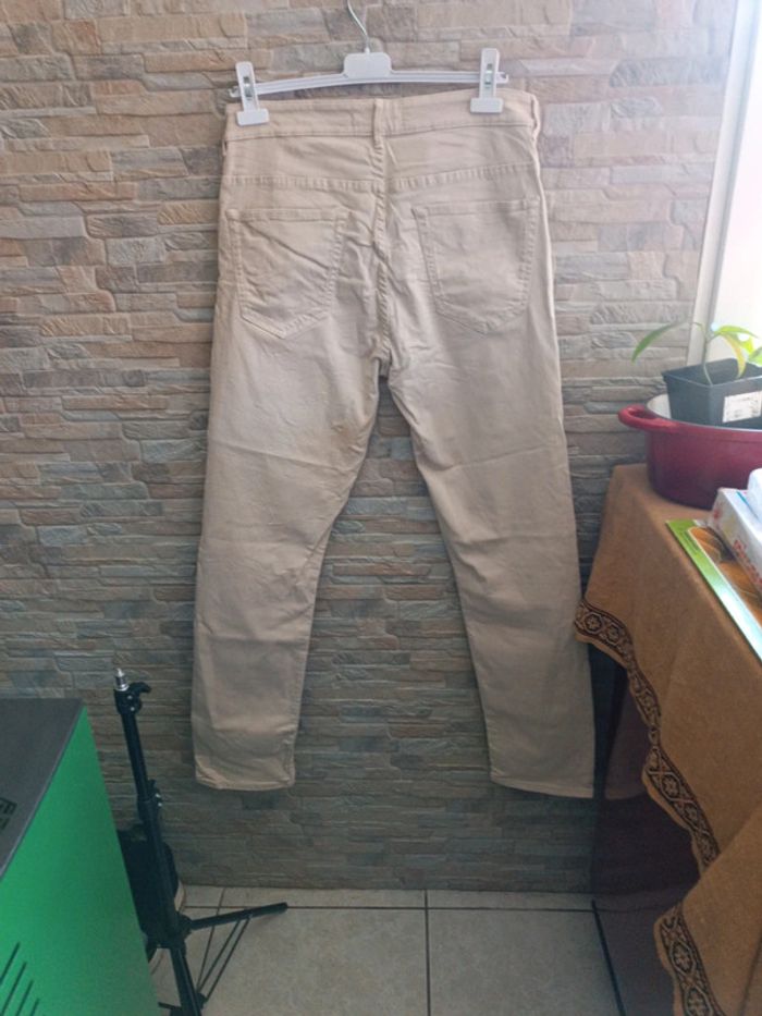 Jean beige Celio 42 - photo numéro 3