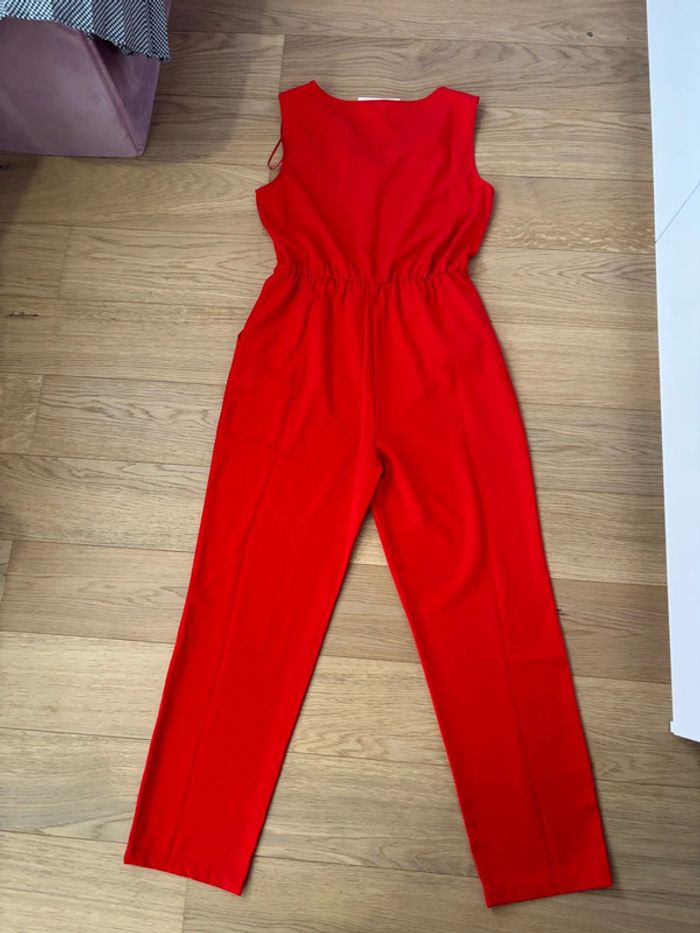 Neuve - Combinaison rouge Camaïeu taille 38 - photo numéro 2