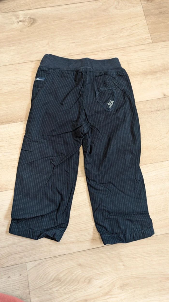 Pantalon Marine doublé 18 mois - photo numéro 5