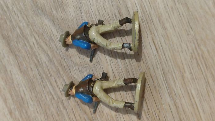 Lot de 2 Figurines Far West western Del Prado Shérif sheriff - photo numéro 2