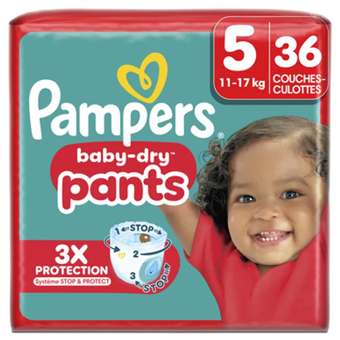 🍼 Lot de couches Pampers Baby Dry T5 et T5+ – Neuf jamais ouvert - photo numéro 2