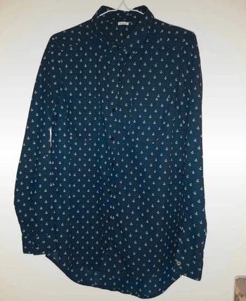 Chemise avec ancres