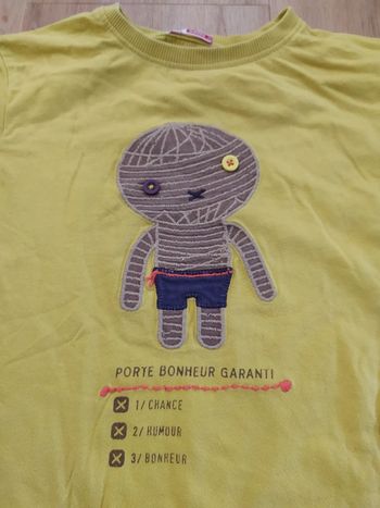 T-shirt DPAM 5 ans Porte bonheur GRI GRI