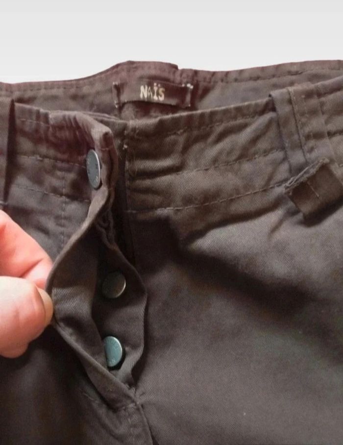 Pantalon marron poches latéral taille 40 ans - photo numéro 4