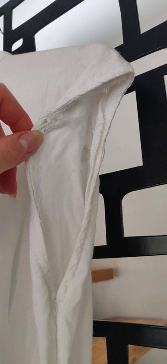 Combinaison blanche vintage années 1970 - photo numéro 6