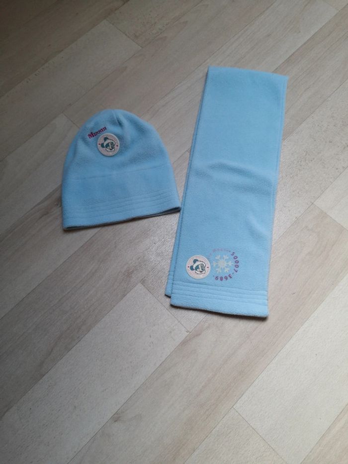Bonnet et écharpe minnie