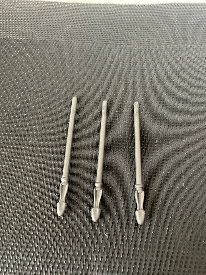 Playmobil lot 3 missiles projectiles balistes 4271 4273 4276 5830 5841 romain médiéval soldats - photo numéro 3
