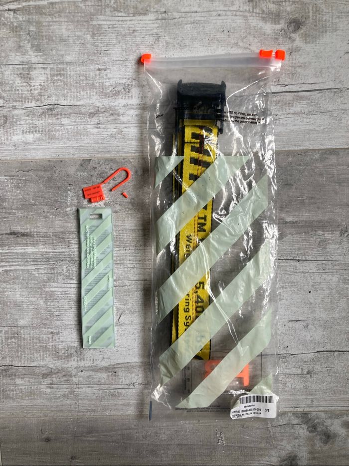 Ceinture Off-White industrielle - photo numéro 6