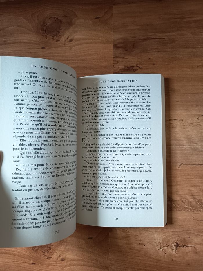 Roman policier thriller, Un rossignol sans jardin, Ruth Rendell, NEUF - photo numéro 3