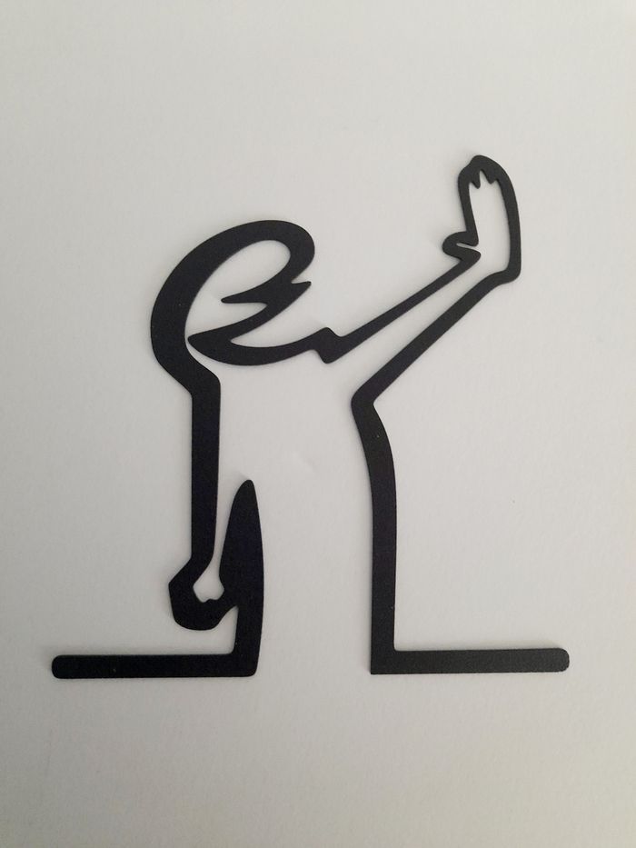 La linea stop déco métal