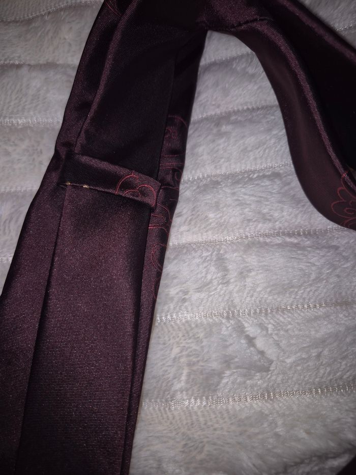 Cravate Japonaise  brodée Kitsune - photo numéro 7