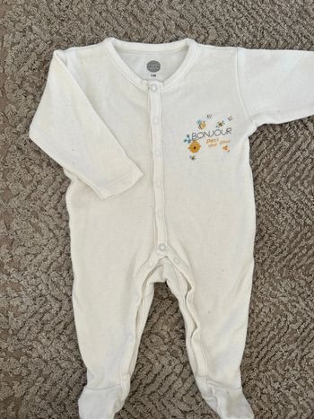 Grenouillère 1 mois