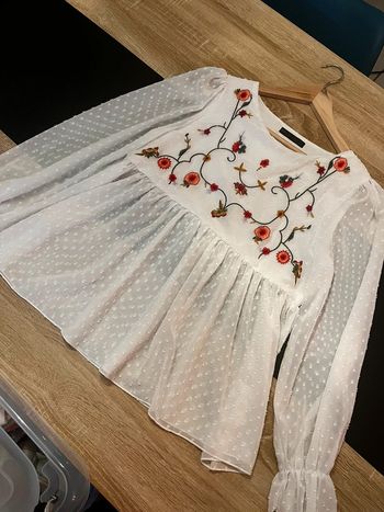 Blouse à fleur