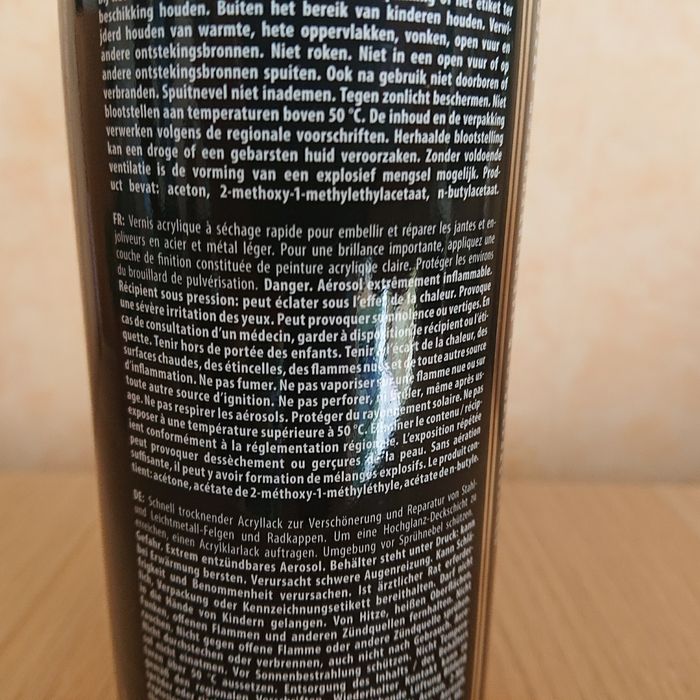 Vernis acrylique MOTIP pour jantes - photo numéro 3