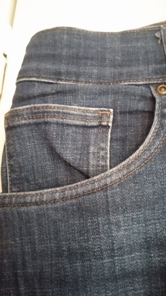 Jeans Lee Bleu Oversize femme en 3XL - photo numéro 5
